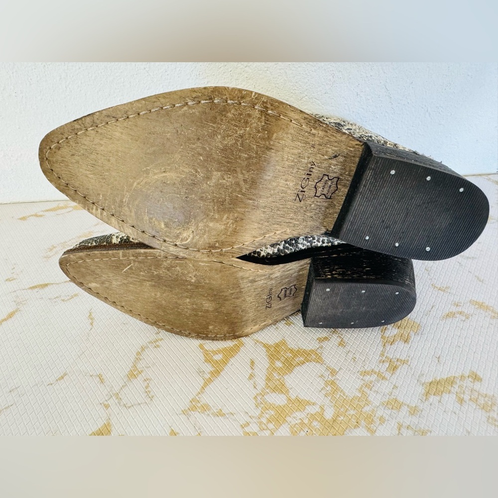 🔥🔥FINAL CLEARENCE🔥🔥 ZiGi ny Snake Western Ankle Boots - Picture 10 of 11